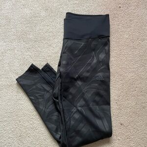 Adidas BlackA d Charcoal Graphic Leggings